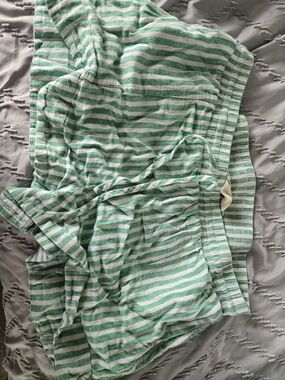 Universal Thread Green and White Striped Women’s Shorts